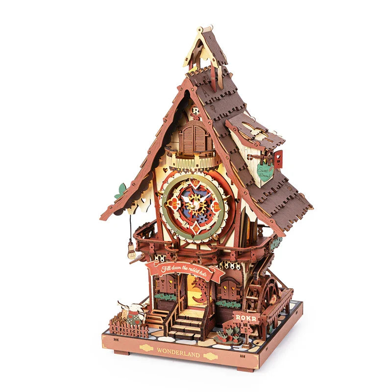 ROKR-LC901C Cuckoo Clock-Mechanical 3D Wooden Puzzle