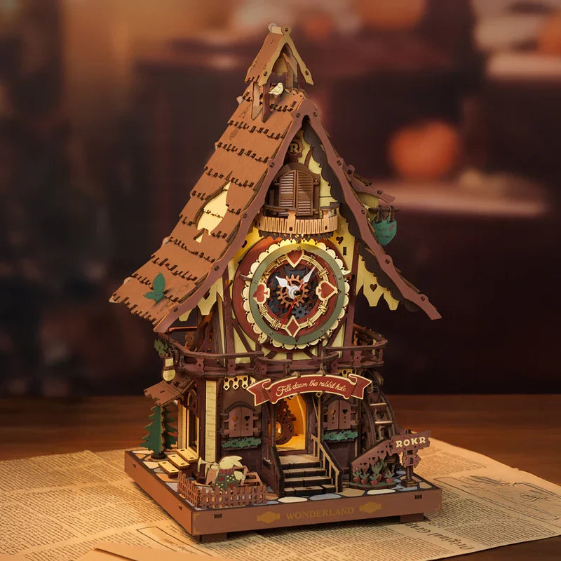 ROKR-LC901C Cuckoo Clock-Mechanical 3D Wooden Puzzle